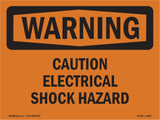 Caution Electrical Shock Hazard