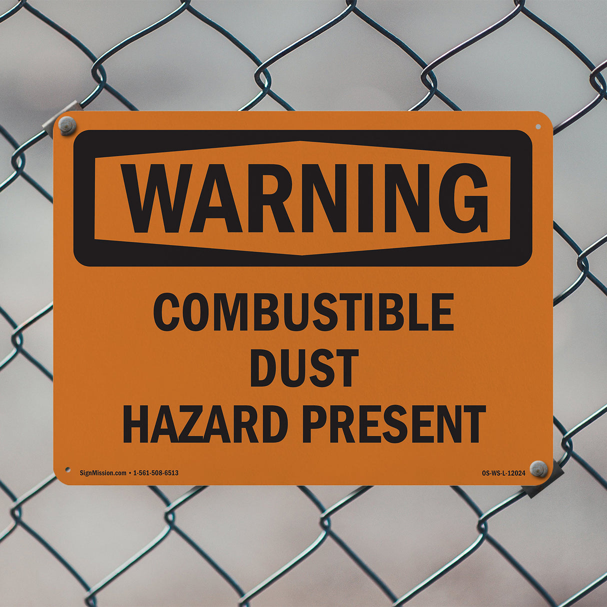 Combustible Dust Hazard Present