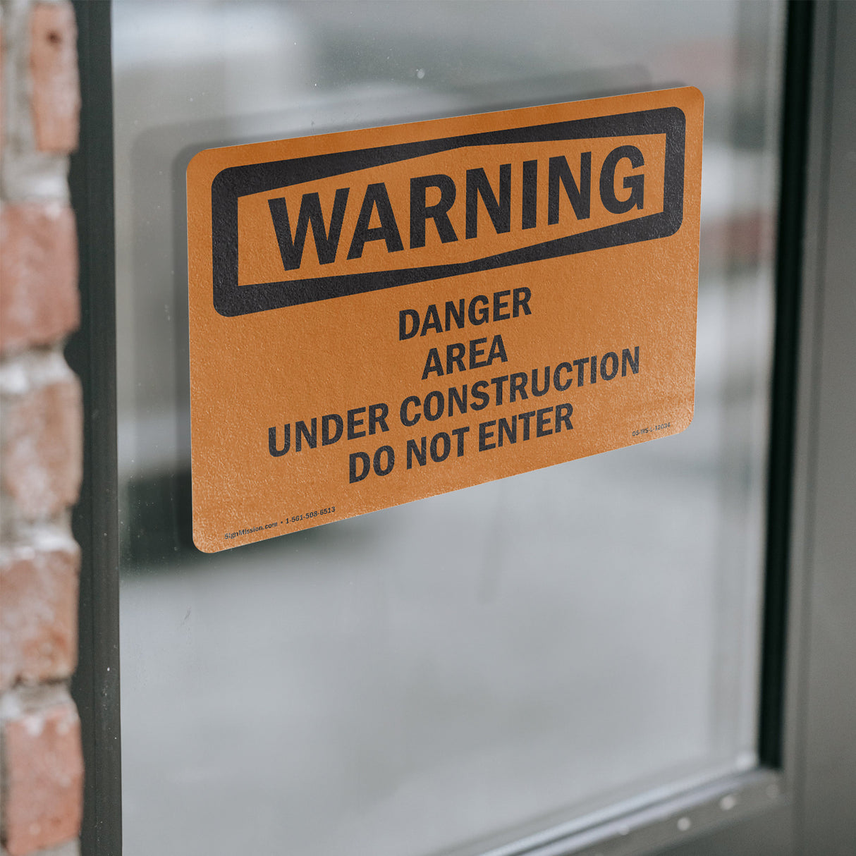 Danger Area Under Construction Do Not Enter