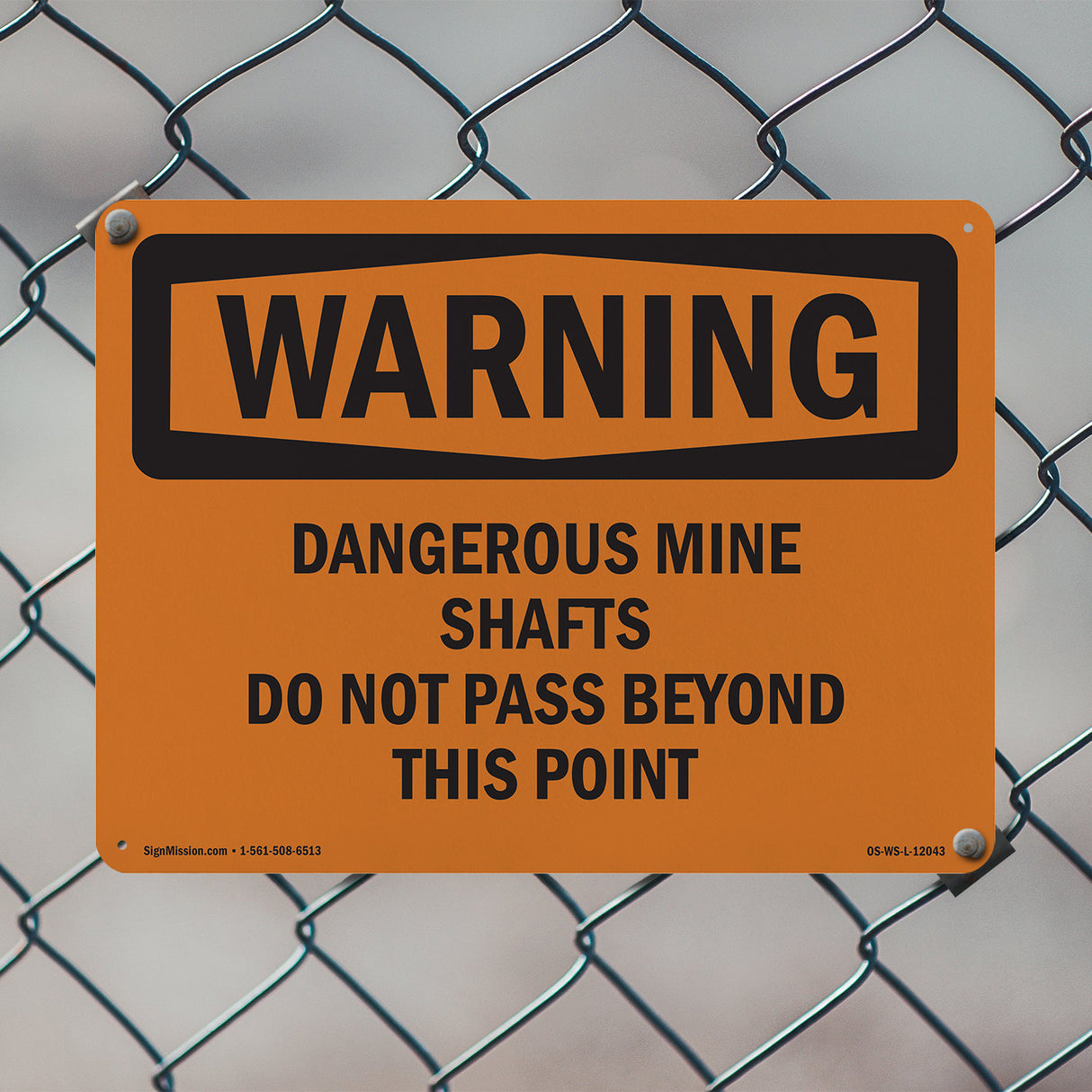 Dangerous Mine Shafts Do Not Pass Beyond