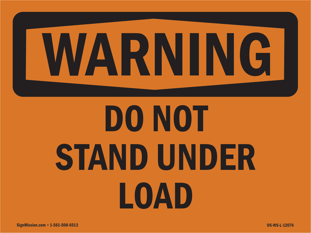 Do Not Stand Under Load