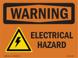 Electrical Hazard With Symbol