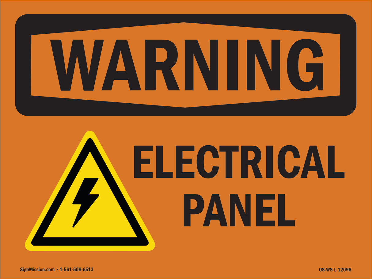 Electrical Panel With Symbol