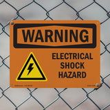 Electrical Shock Hazard With Symbol