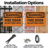 Fire Door Do Not Prop Open