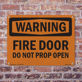 Fire Door Do Not Prop Open