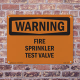 Fire Sprinkler Test Valve