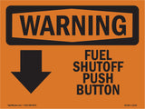 Fuel Shutoff Push Button [Down Arrow] With Symbol
