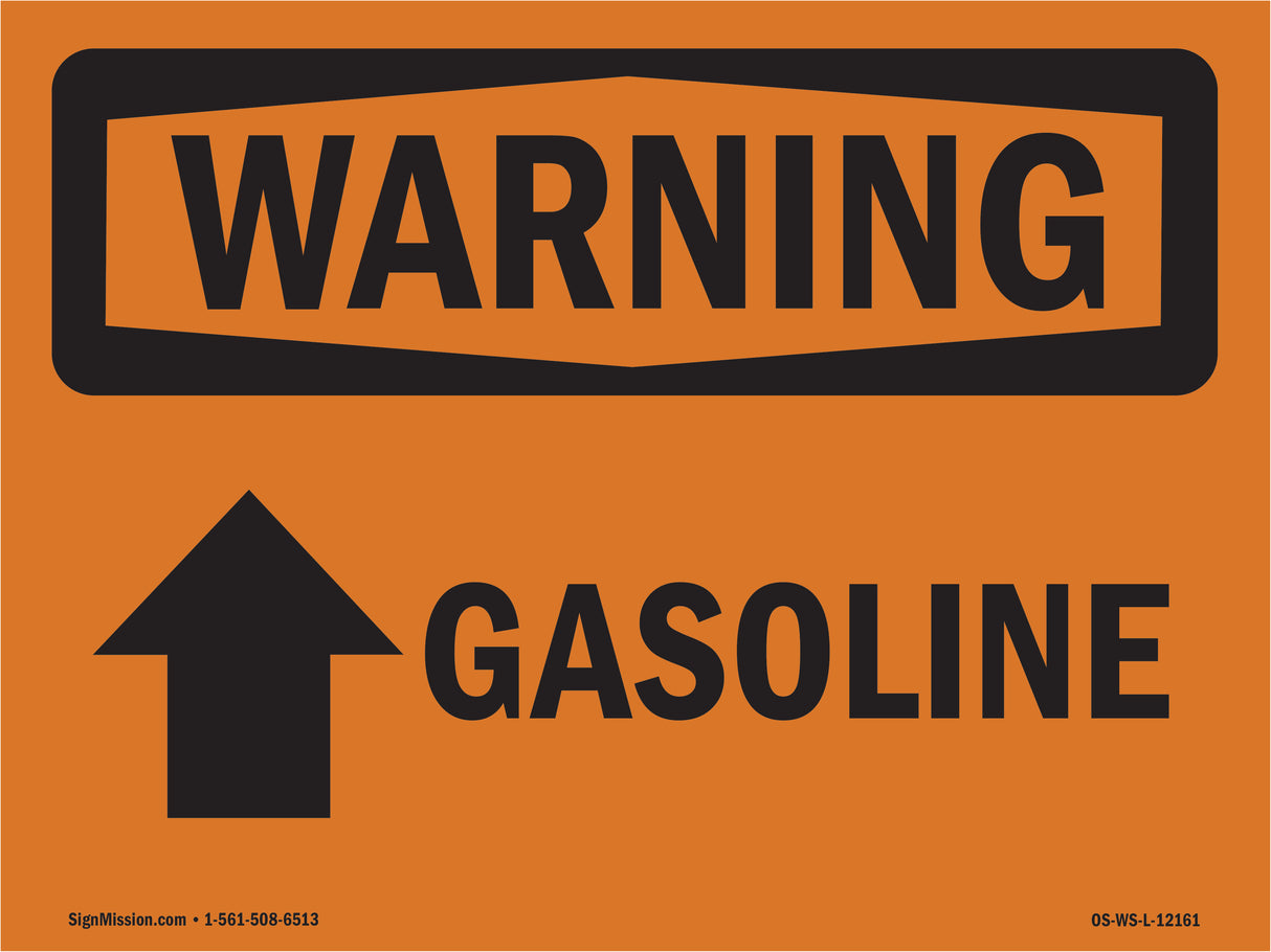 Gasoline [Up Arrow] With Symbol