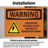 Generator Neutral Is Not Bonded With Symbol