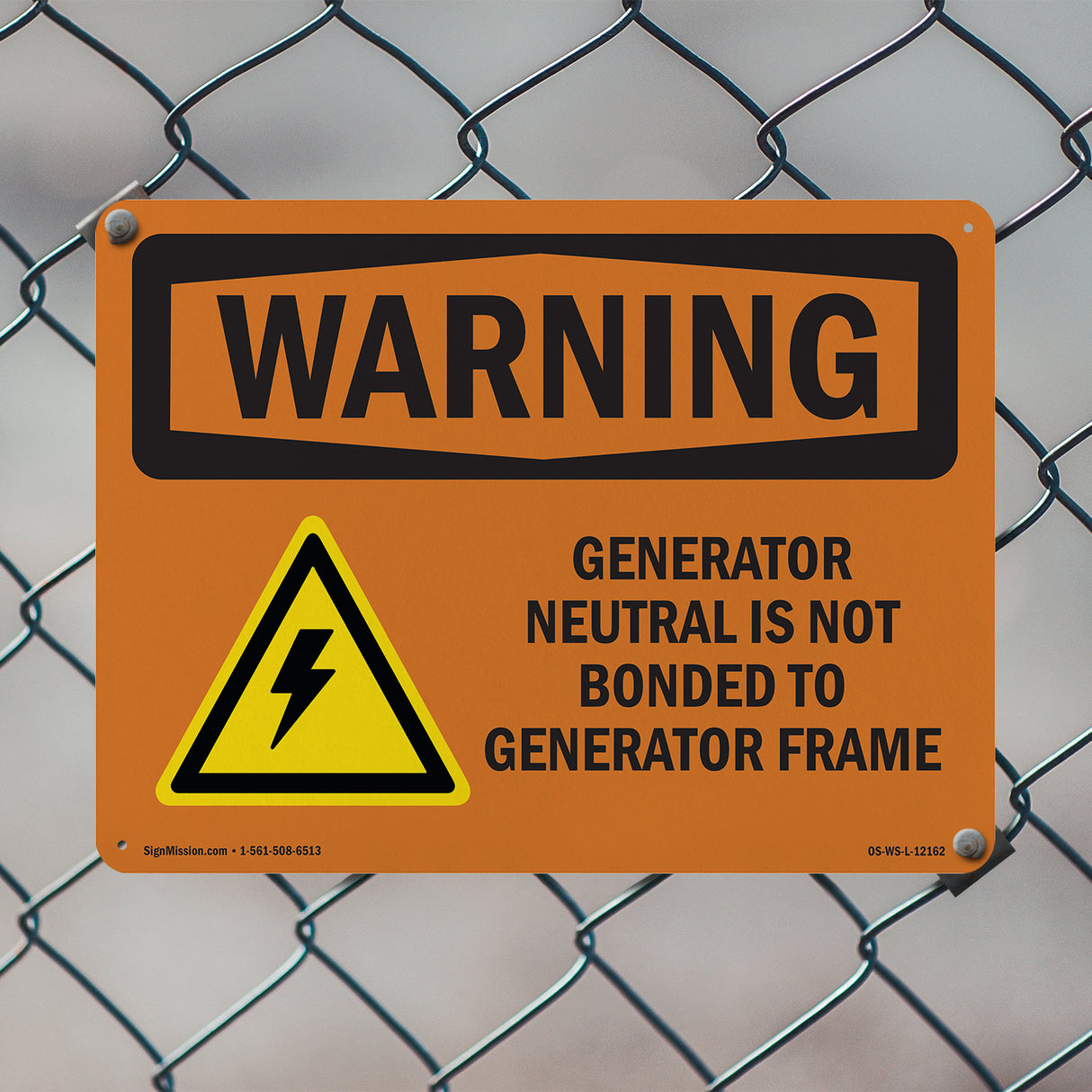 Generator Neutral Is Not Bonded With Symbol
