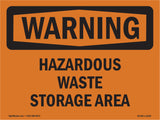 Hazardous Waste Storage Area