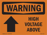 High Voltage Above With Symbol