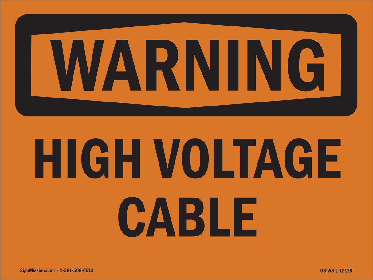 High Voltage Cable