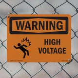 High Voltage With Symbol