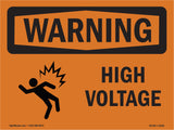 High Voltage With Symbol