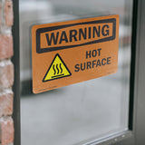 Hot Surface With Symbol