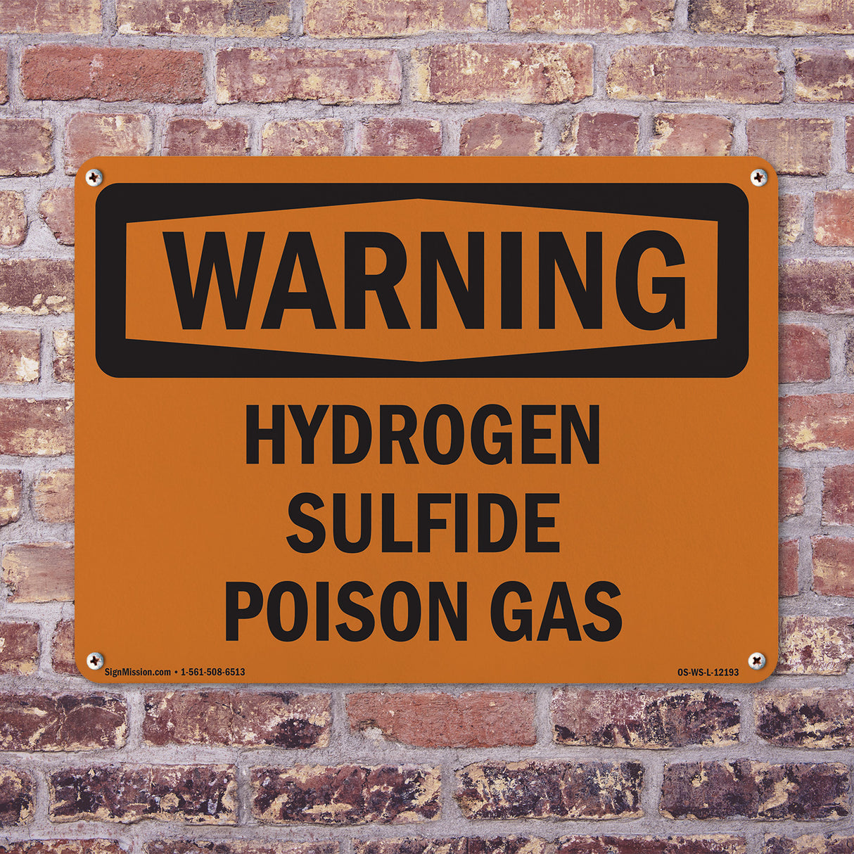 Hydrogen Sulfide Poison Gas
