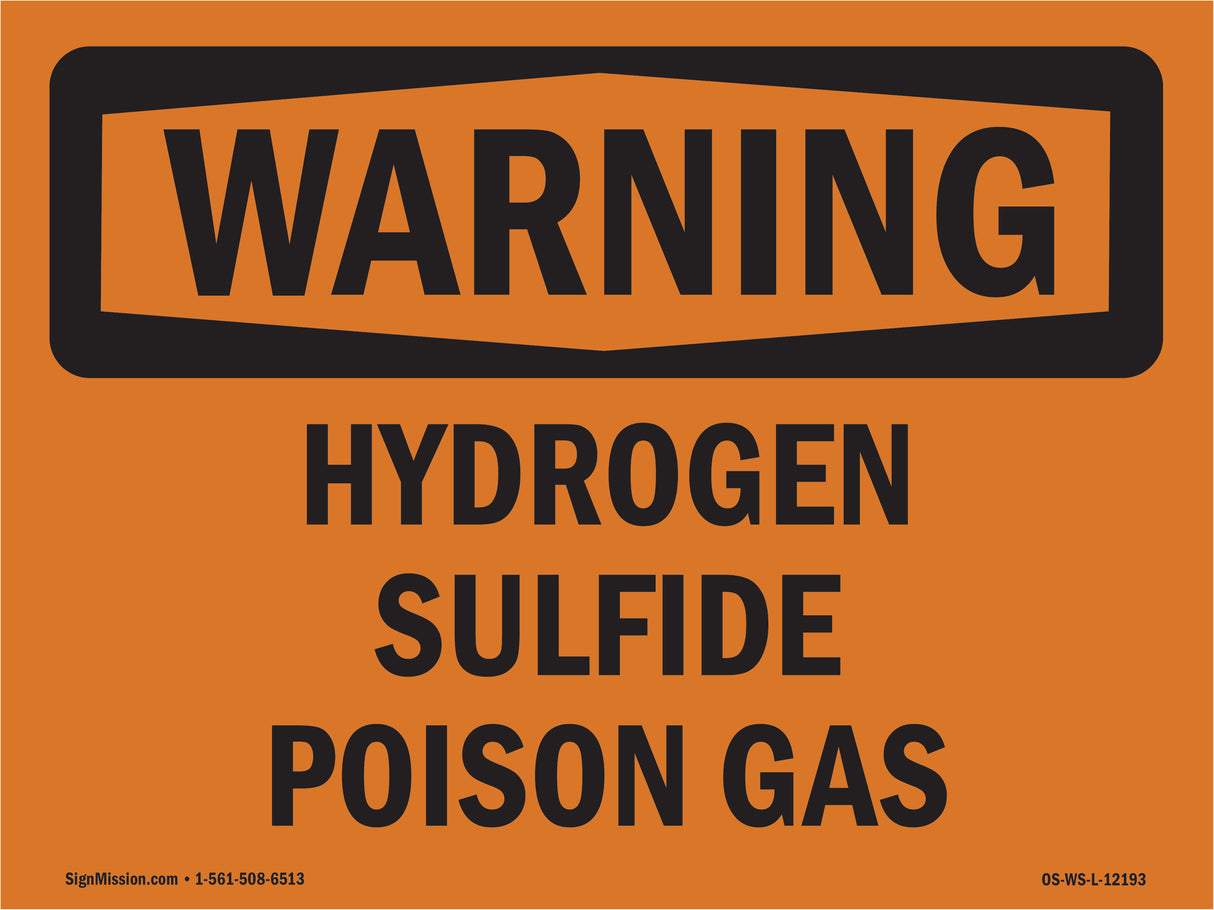 Hydrogen Sulfide Poison Gas