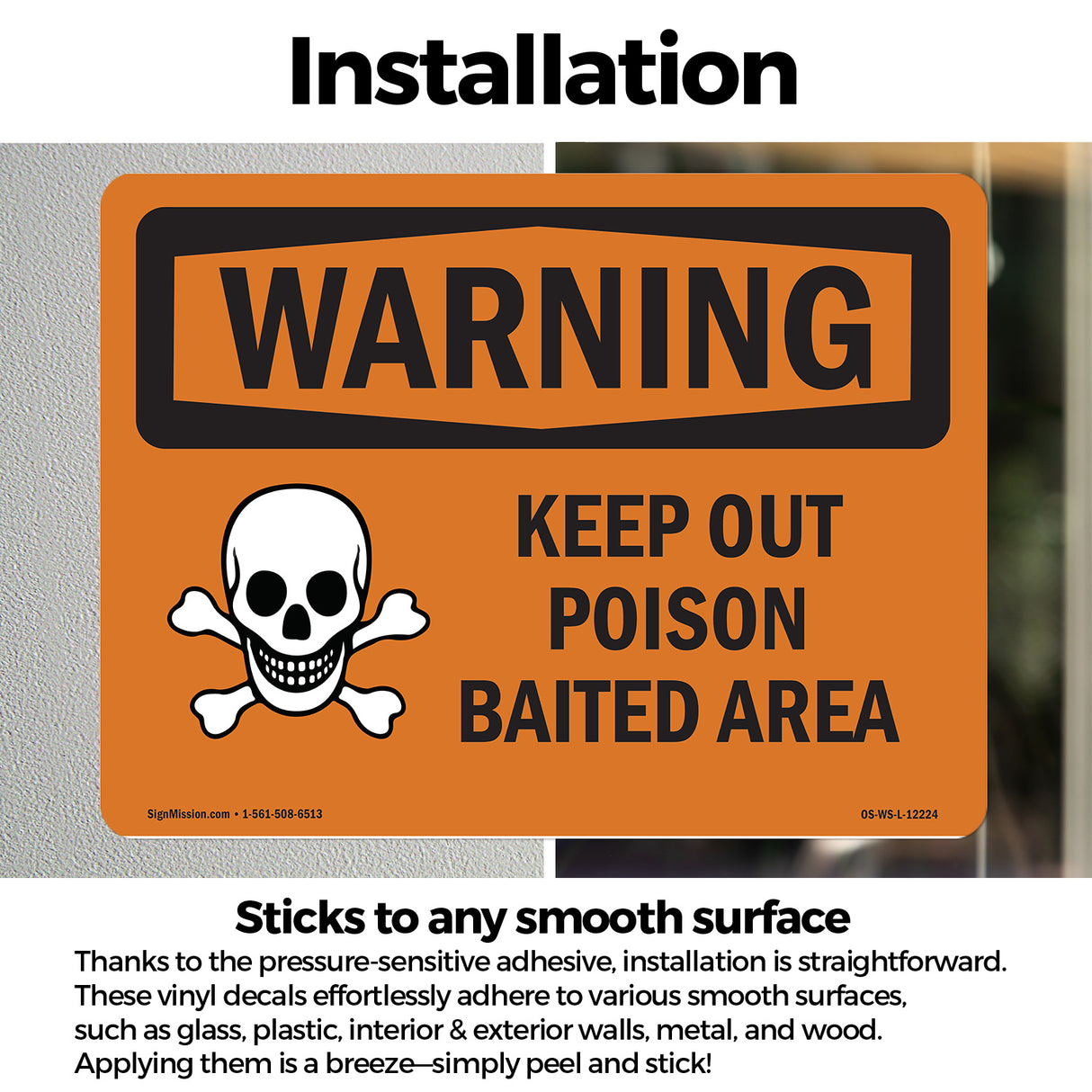 Keep Out Poison Baited Area