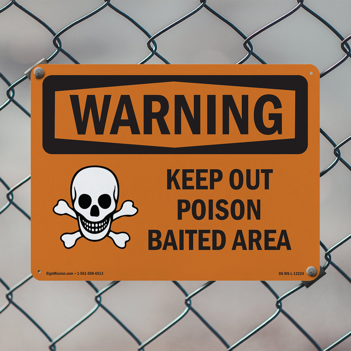 Keep Out Poison Baited Area