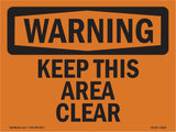 Keep This Area Clear