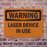 Laser In Use