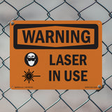 Laser In Use With Symbol