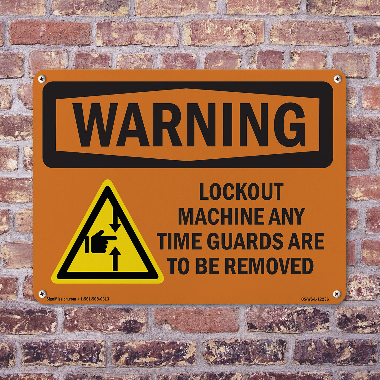 Lockout Machine Any Time Guards With Symbol