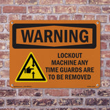 Lockout Machine Any Time Guards With Symbol