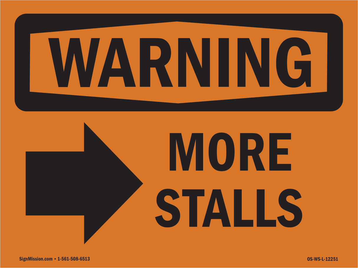 More Stalls [Right Arrow] With Symbol
