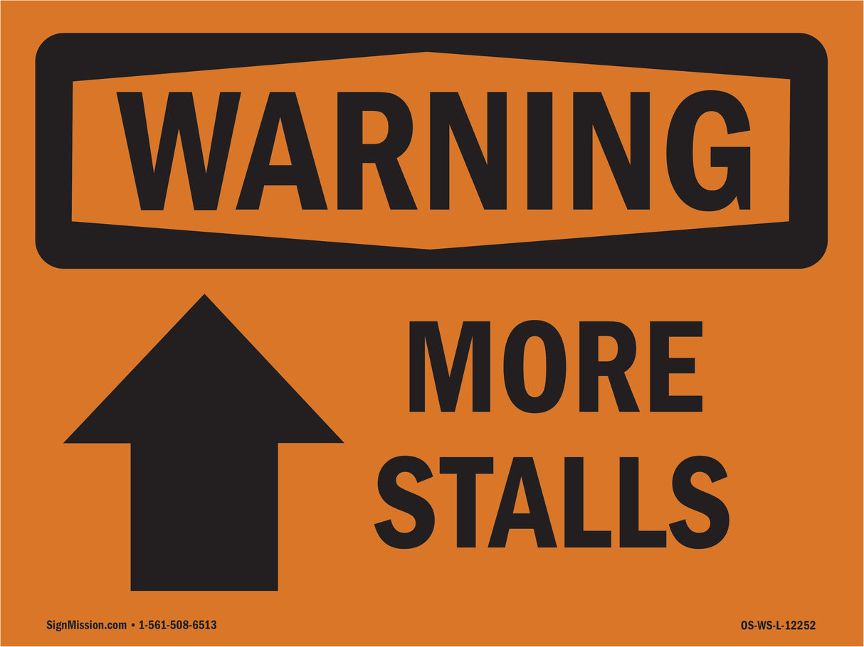 More Stalls [Up Arrow] With Symbol