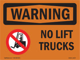 No Lift Trucks With Symbol