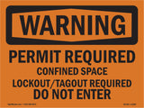 Permit Required Confined Space Lockout Tagout