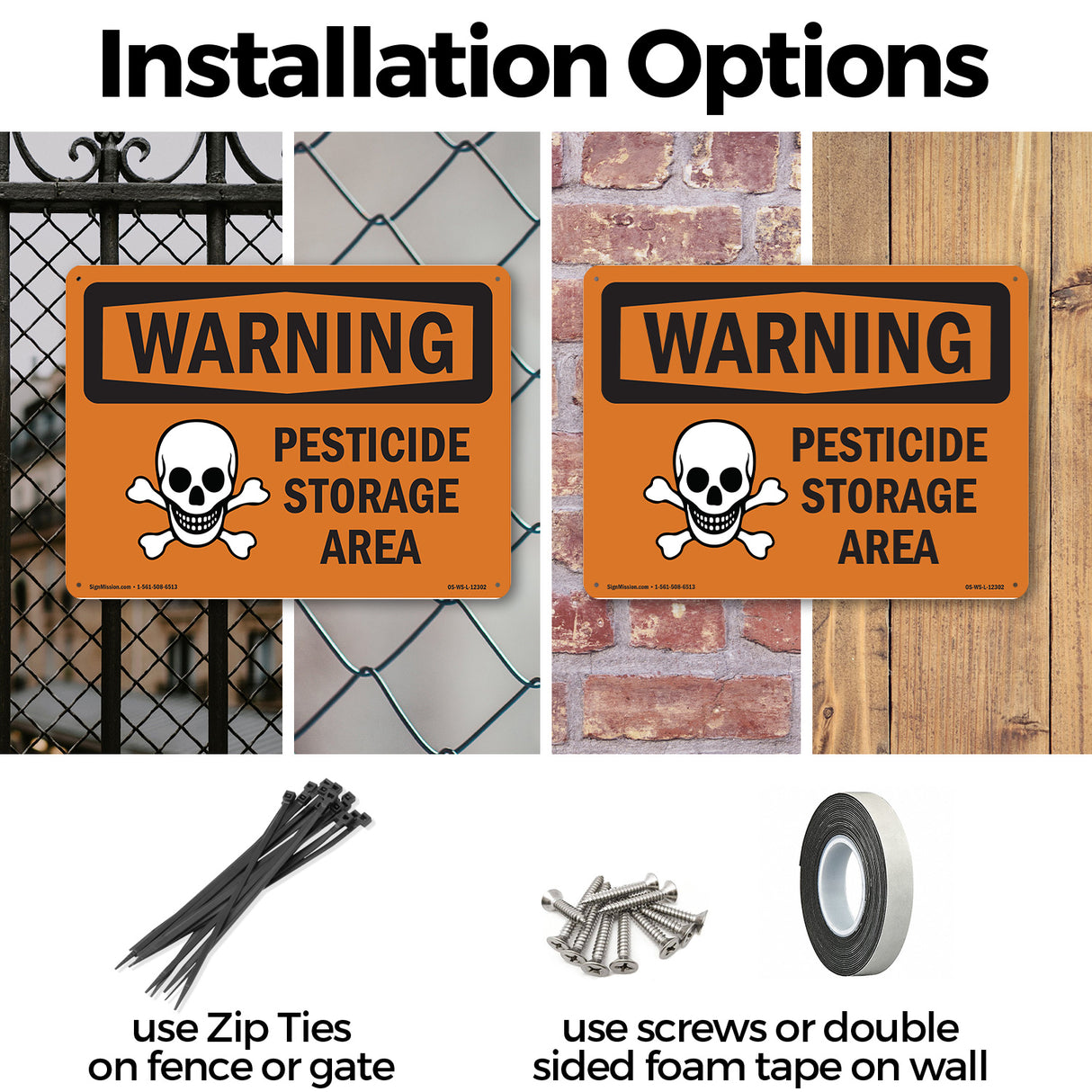 Pesticide Storage Area