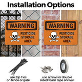 Pesticide Storage Area
