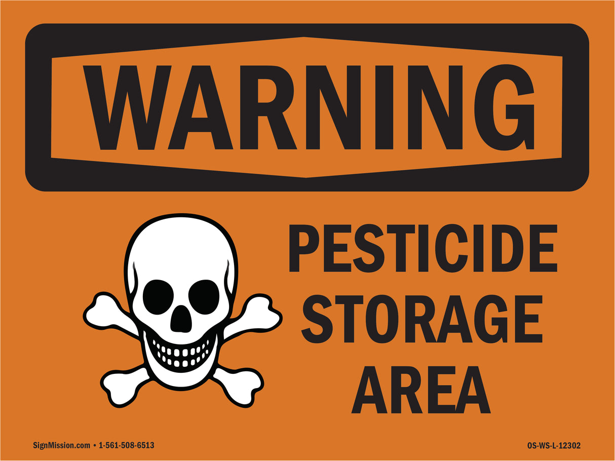 Pesticide Storage Area