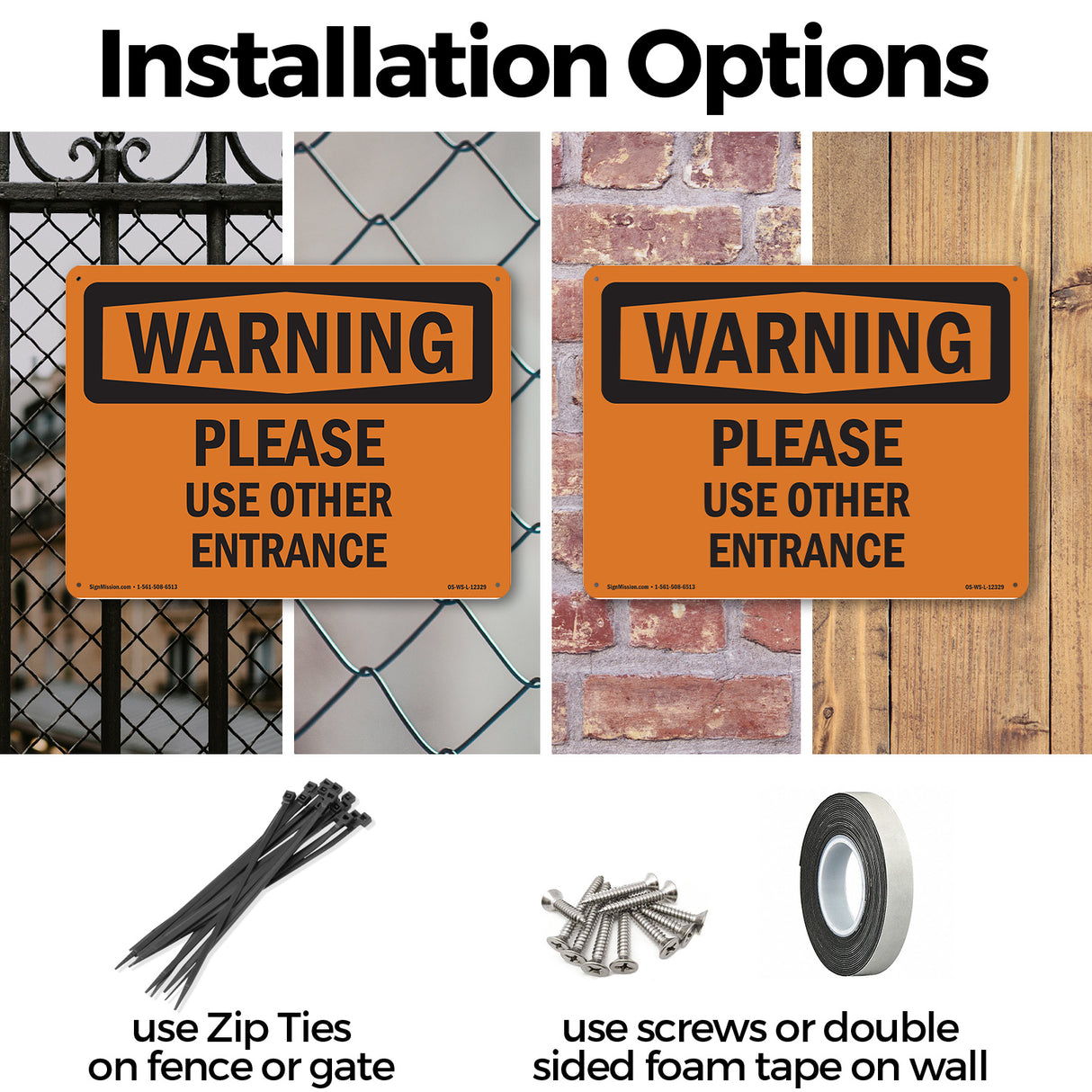 Please Use Other Entrance