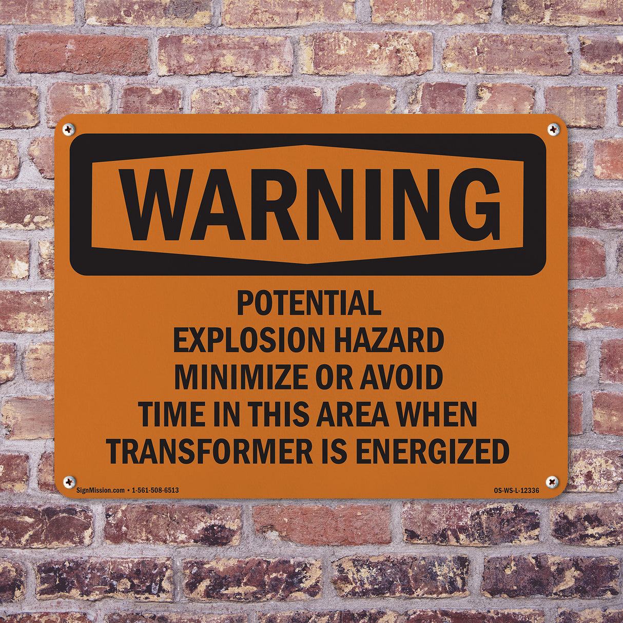 Potential Explosion Hazard Minimize
