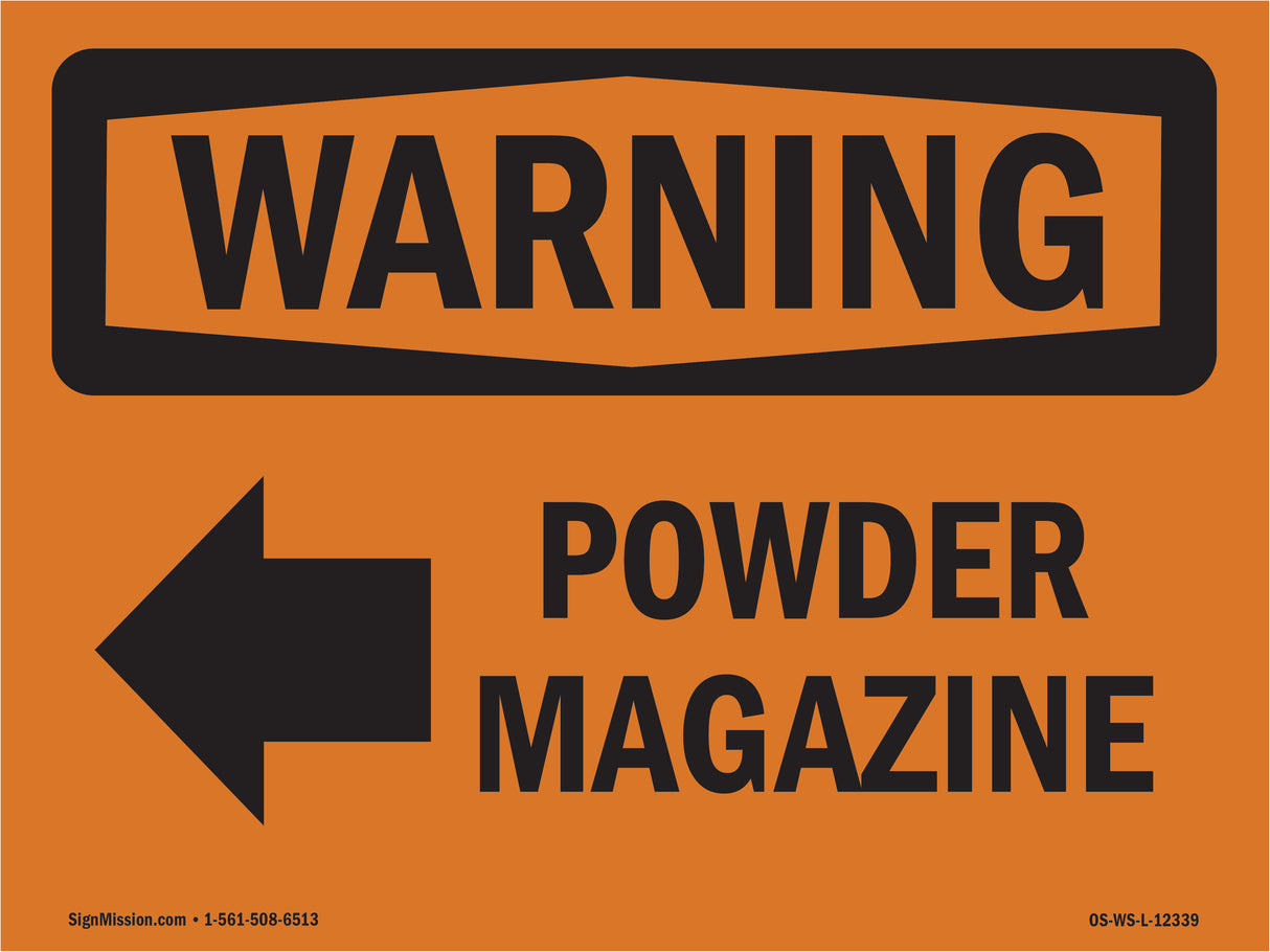 Powder Magazine [Left Arrow] With Symbol