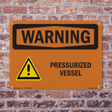 Pressurized Vessel With Symbol
