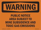 Public Notice Area Subject To
