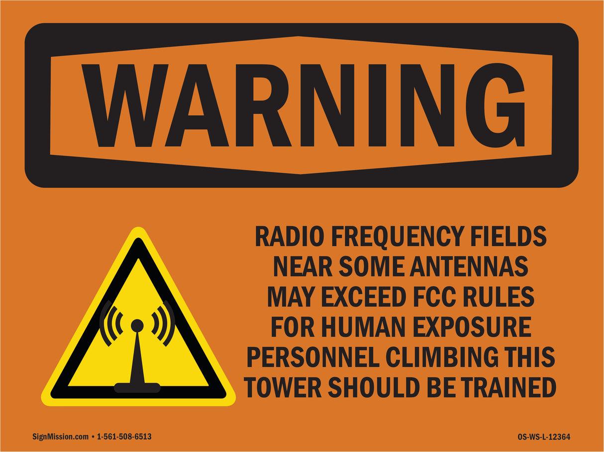 Radio Frequency Fields Near With Symbol