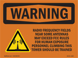 Radio Frequency Fields Near With Symbol