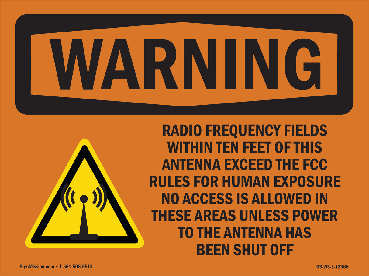 Radio Frequency Fields Within With Symbol