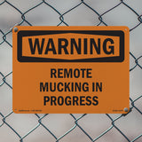 Remote Mucking In Progress