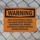 Risk Of Electrical Shock Can Cause