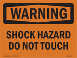 Shock Hazard Do Not Touch
