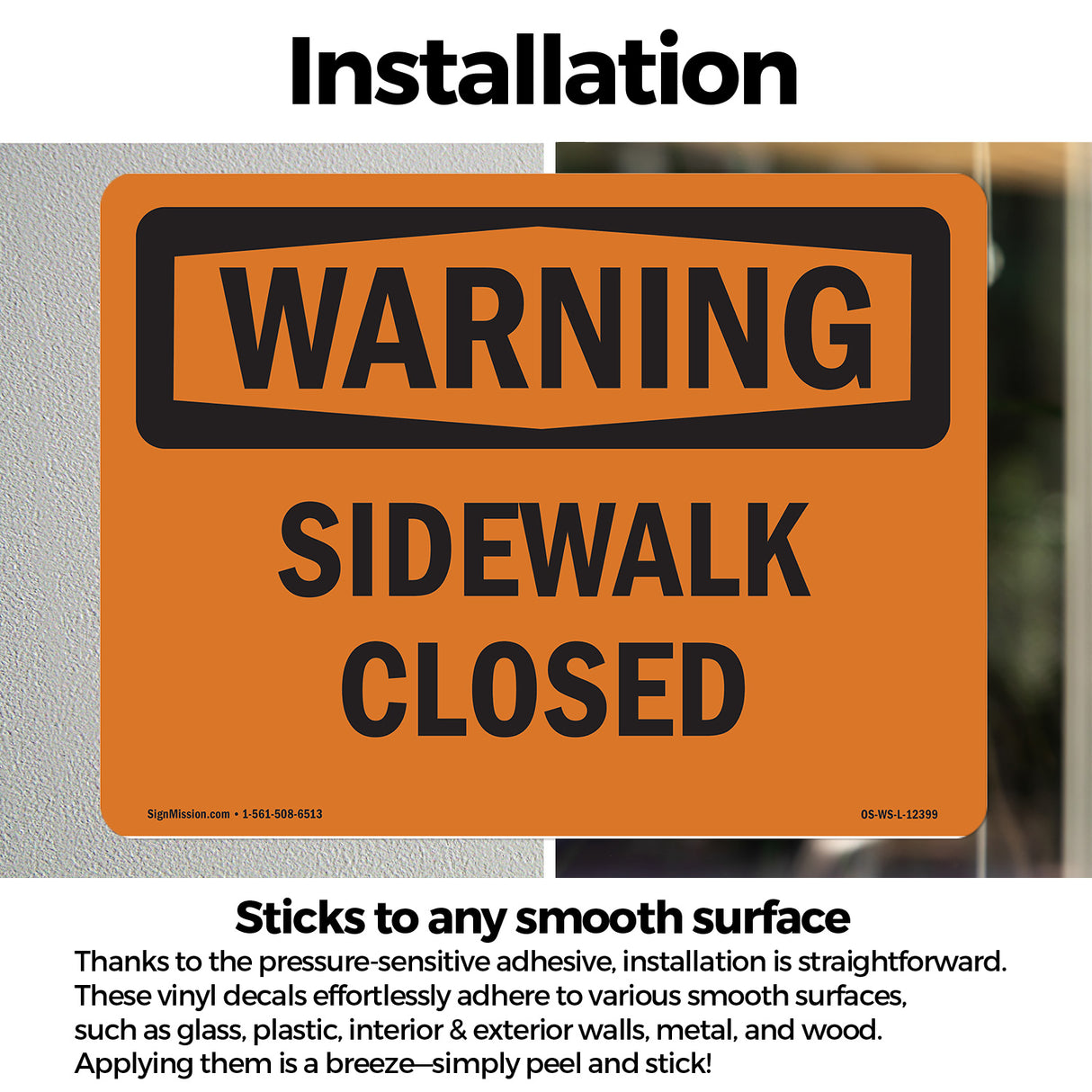 Sidewalk Closed