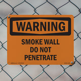 Smoke Wall Do Not Penetrate